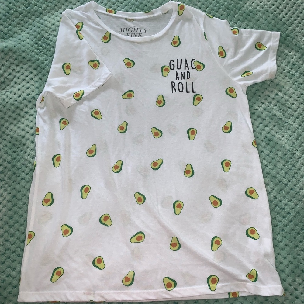 Mighty Fine “Guac and Roll” Short Sleeve T Shirt